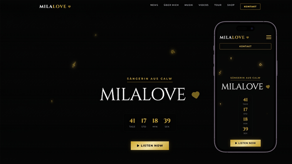 MilaLove – Sängerin aus Calw